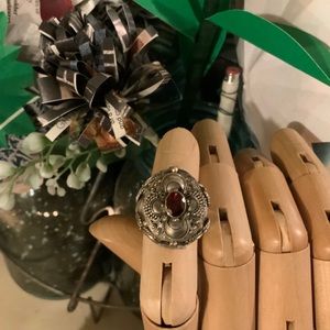 Sterling silver unique ring